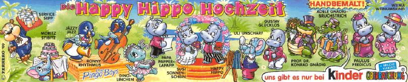 Happy Hippo Wedding