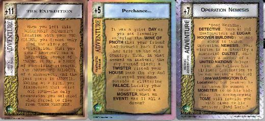 Adventure Cards